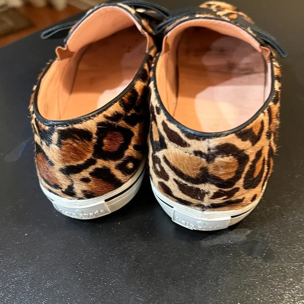 Kate Spade size 9.5 Delise Leopard Print Slip on
